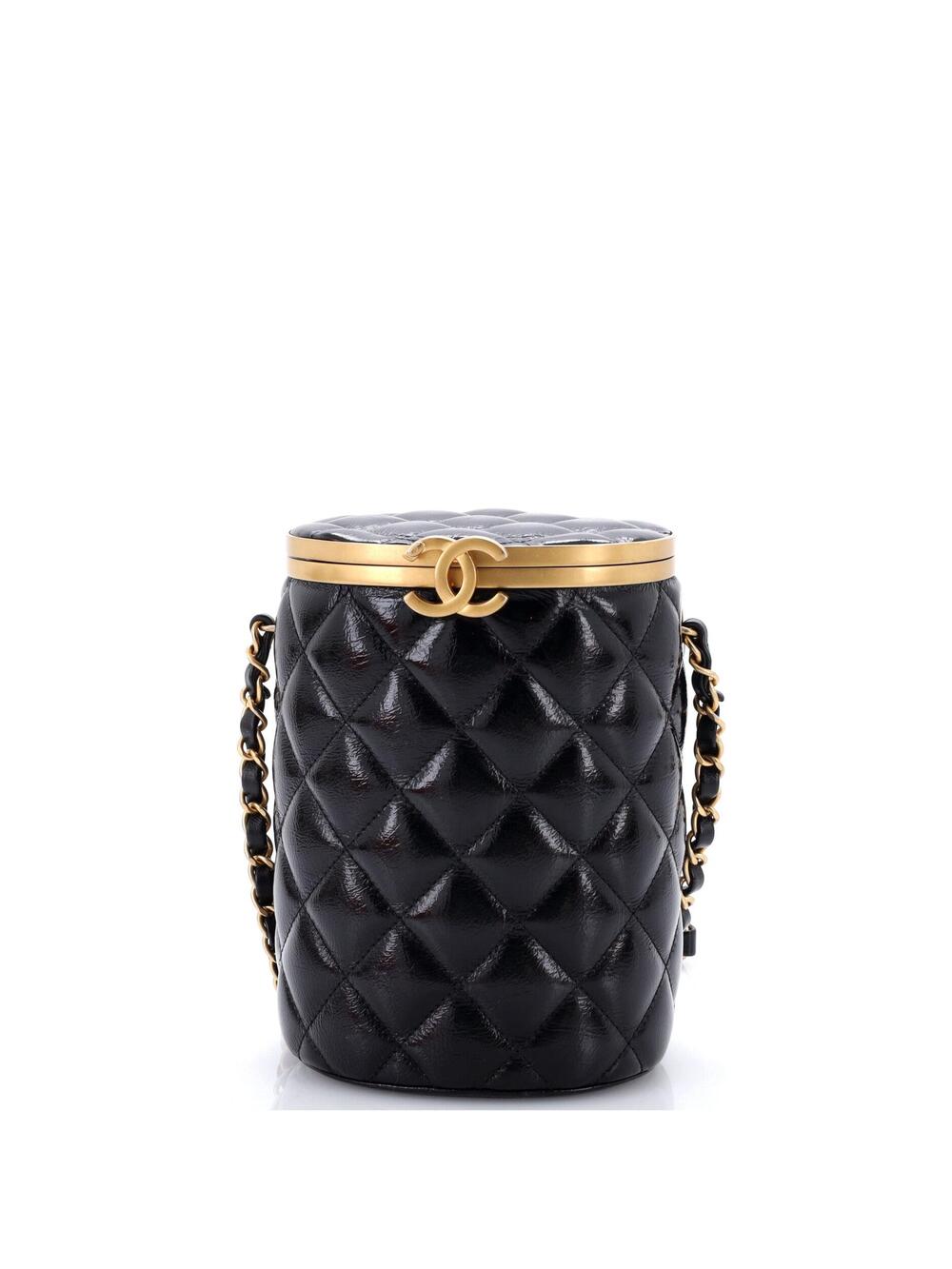 Chanel Crown Box Vanity Bag Quilted #327283C33B